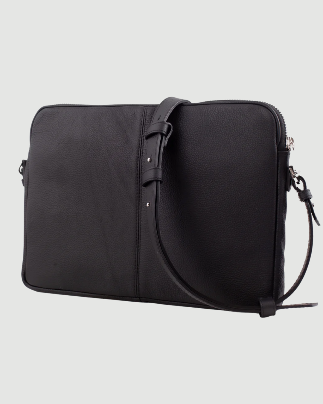 Rove leather laptop case black