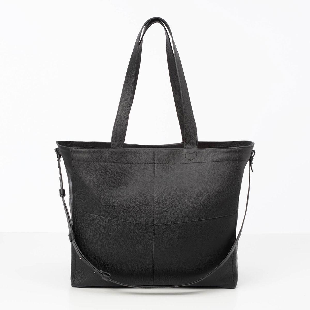 Aitta-olkalaukku musta