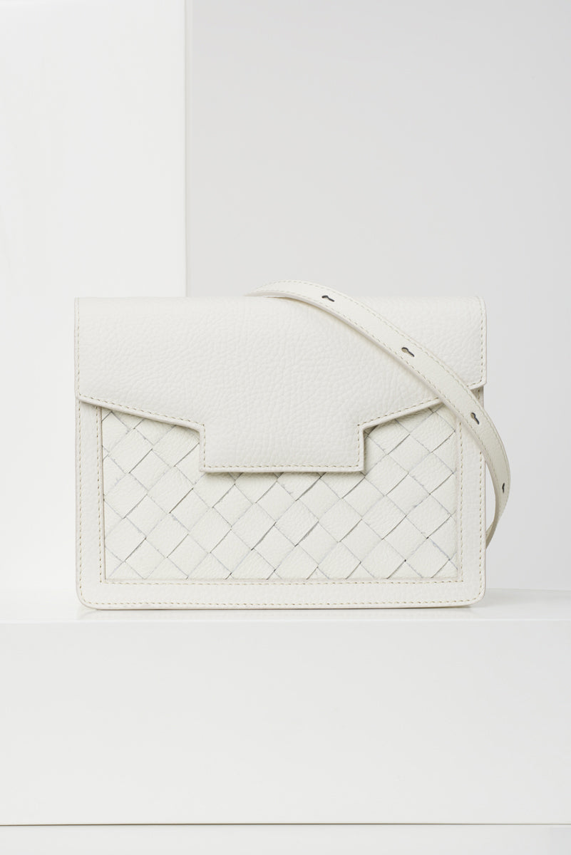 Kaiho crossbody lux white