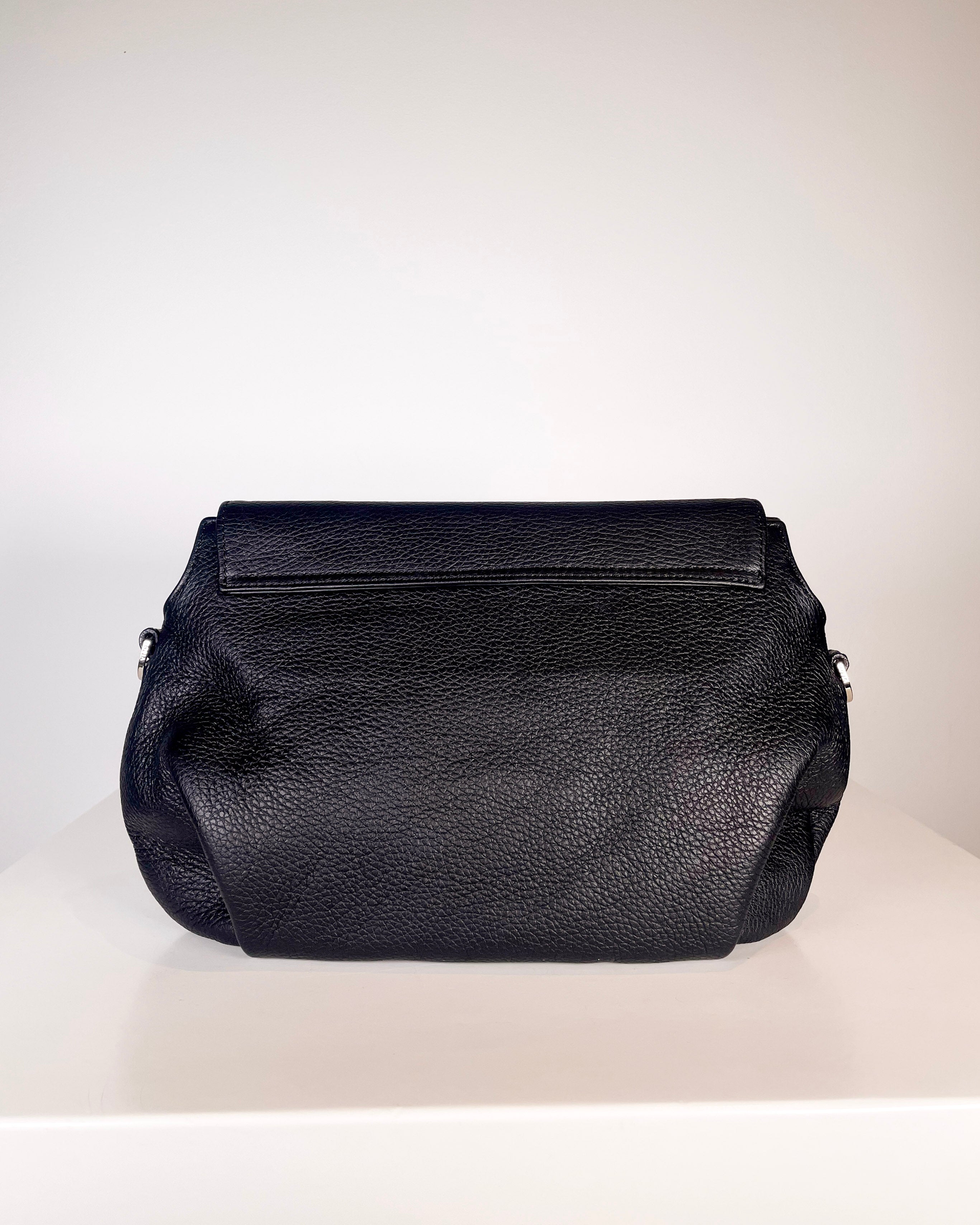 Ansa clutch bag black (sample)