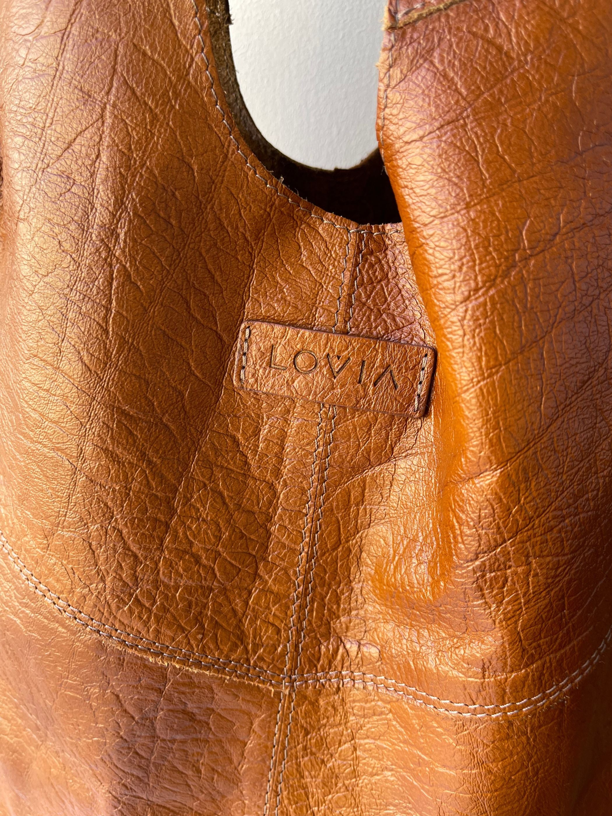 Sammal olkalaukku croco embossed Preloved