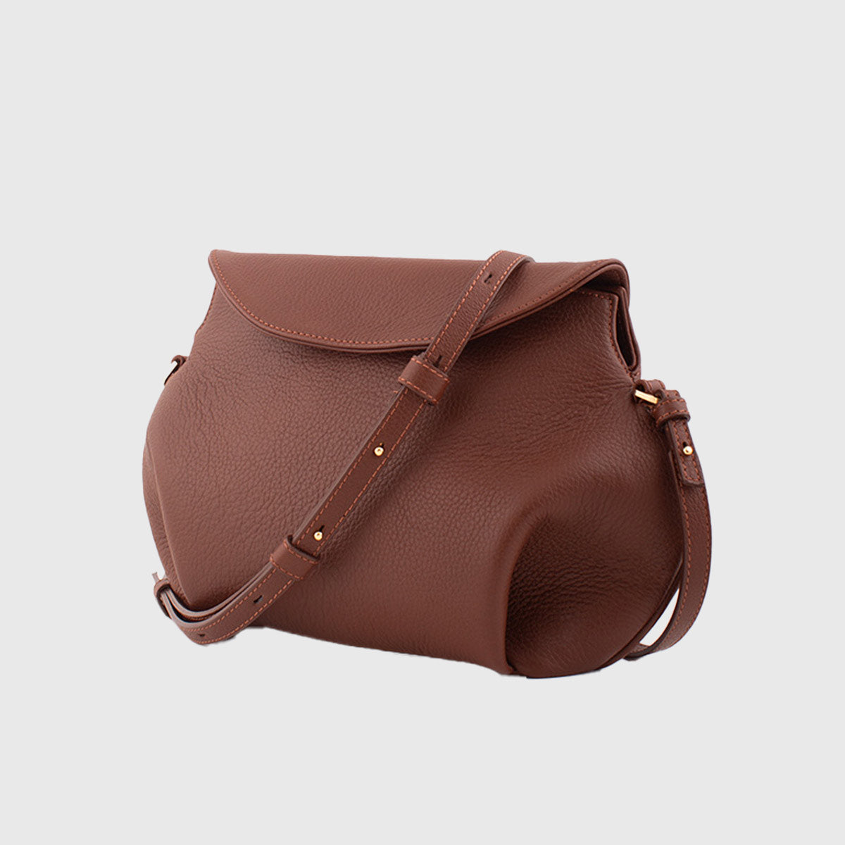 Ansa Crossbody bag dark brown