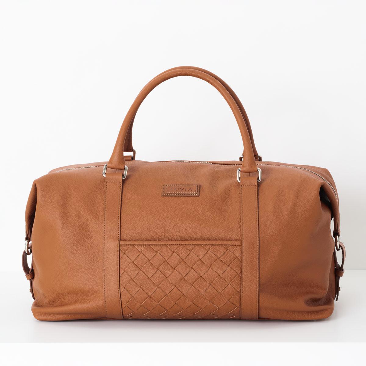 Karelia weekender bag foliage brown