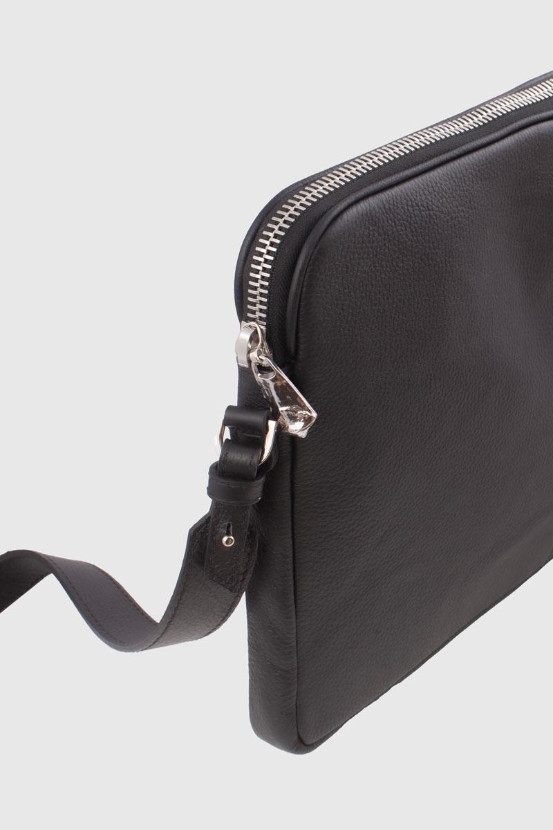 Rove leather laptop case antique brown