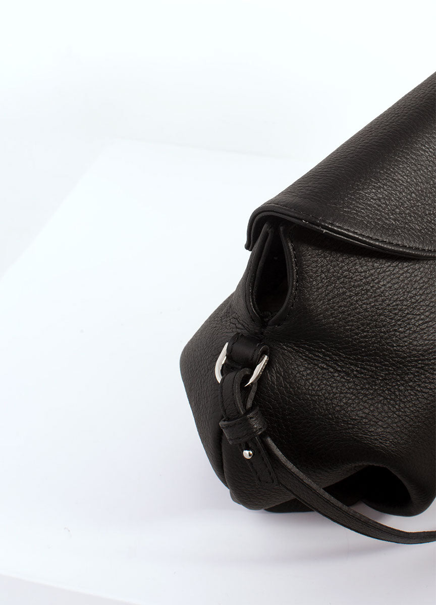Ansa crossbody bag black