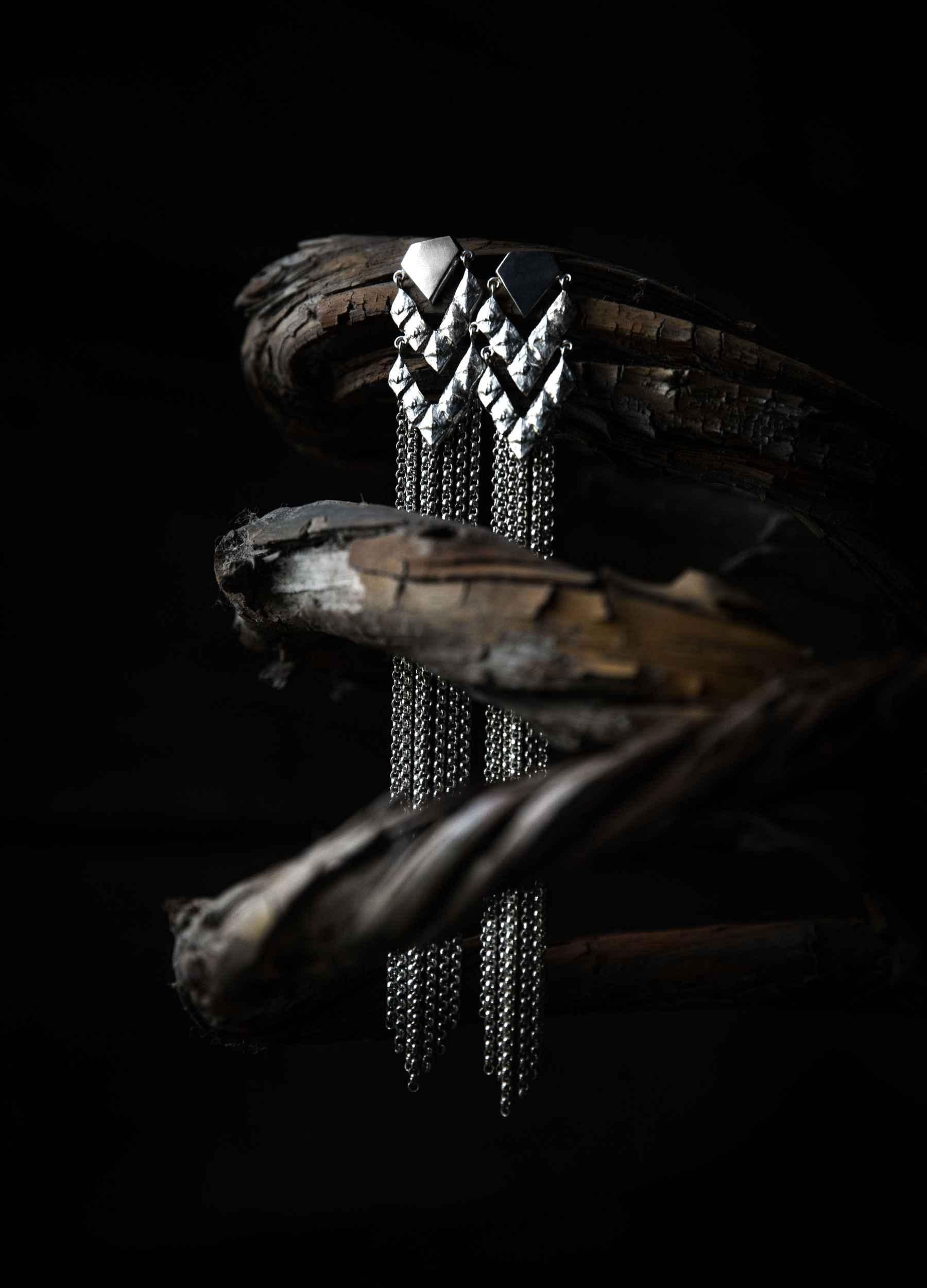 Havu Double Cone Earrings