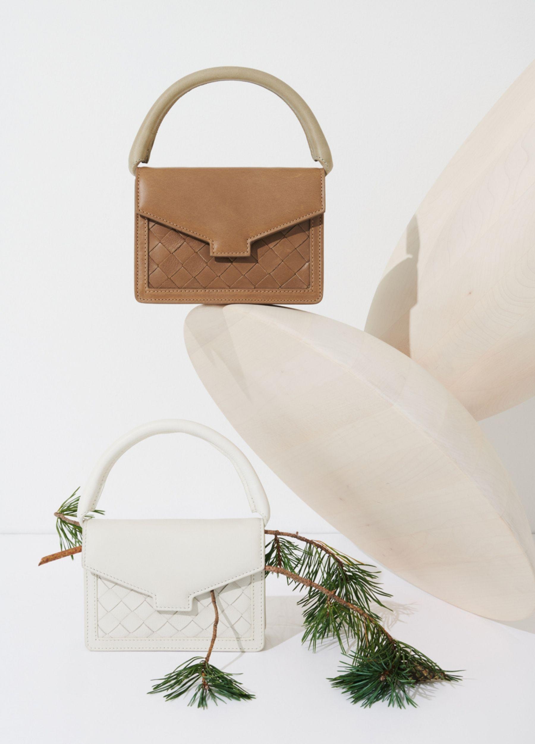 Hilla bag handle, chestnut