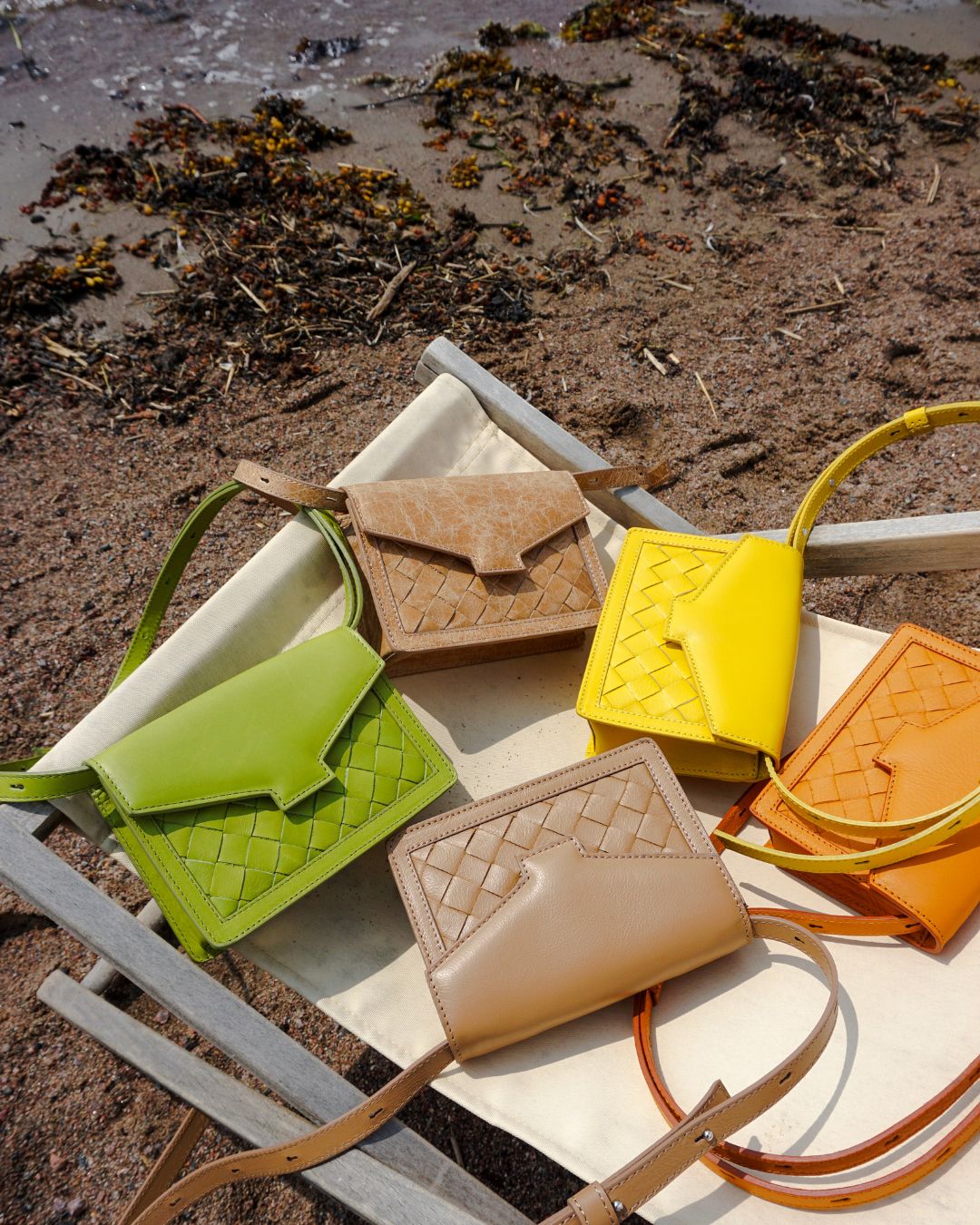 Hilla shoulder bag yellow (sample)