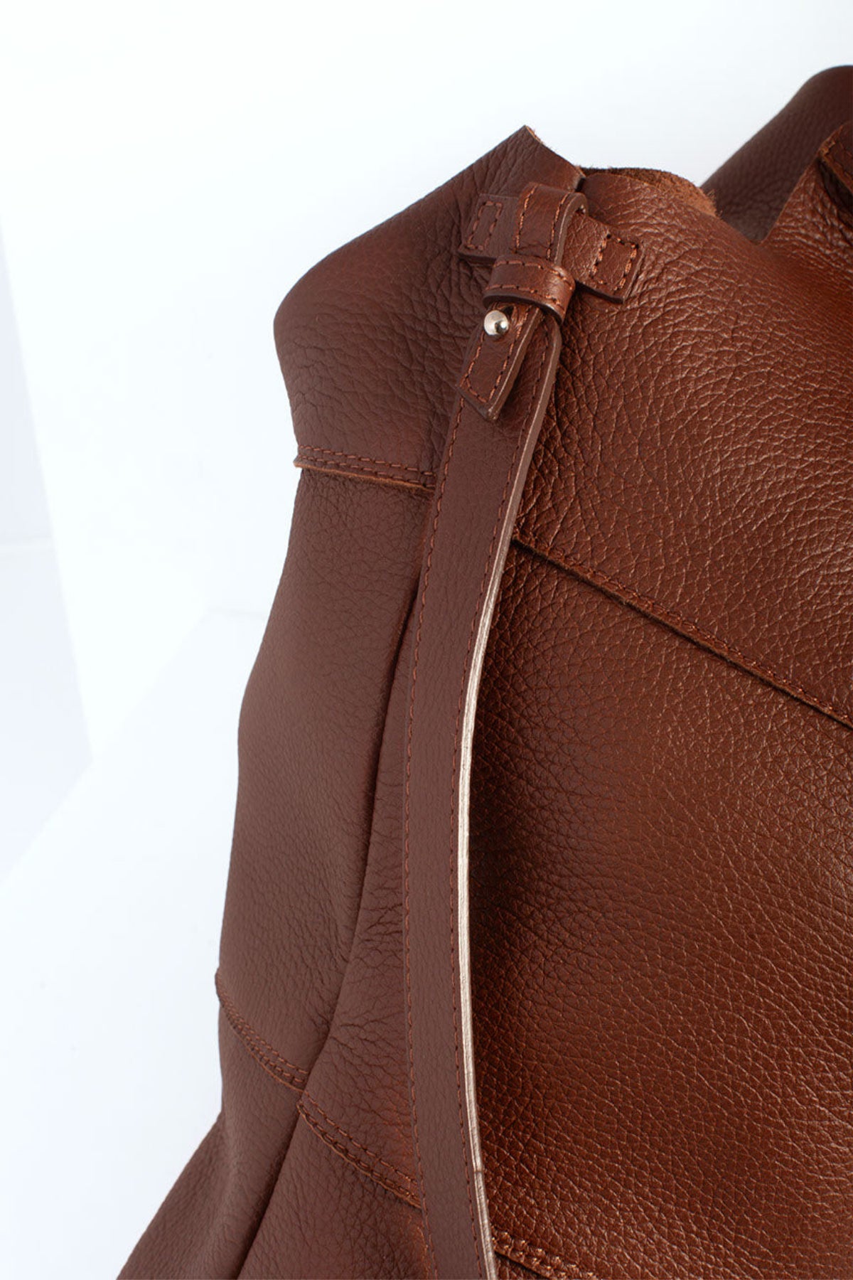 Rihma tote bag brown elk leather