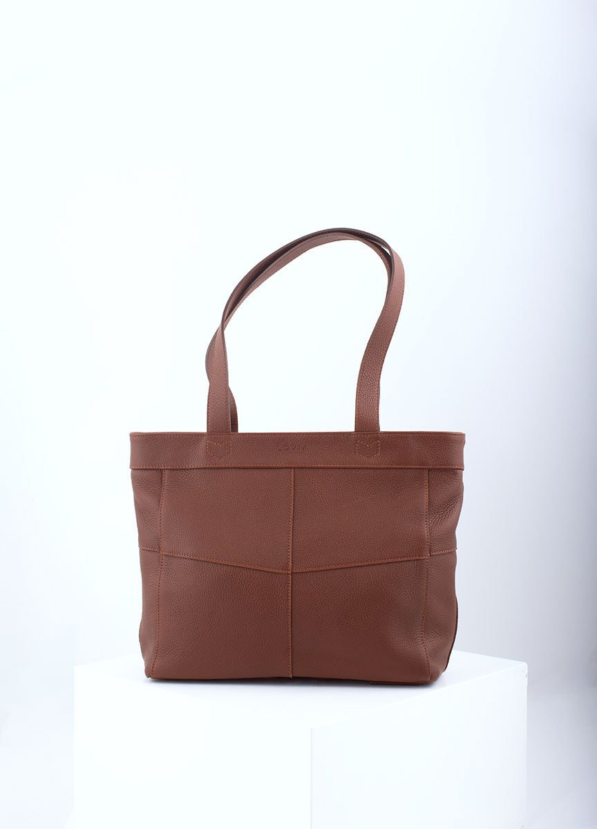 Riihi tote bag brown