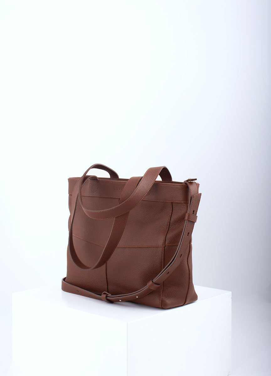 Riihi tote bag brown