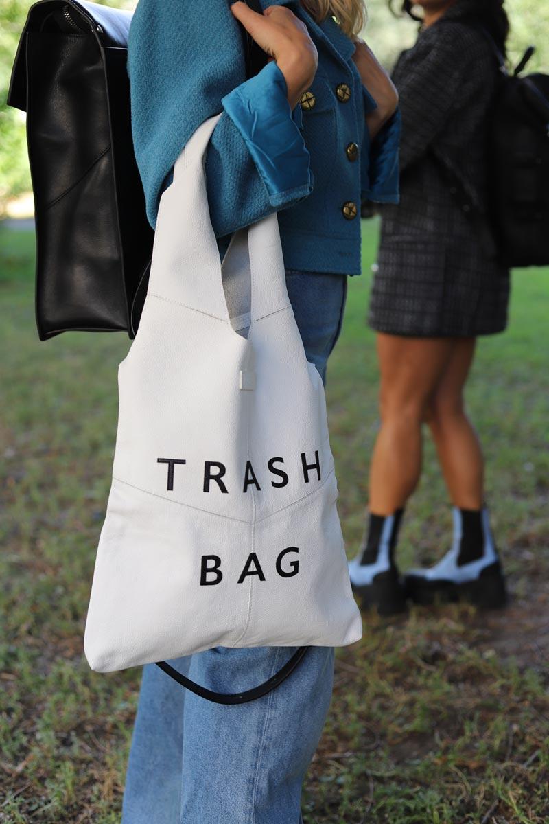 Sammal Trash bag Slouch Tote