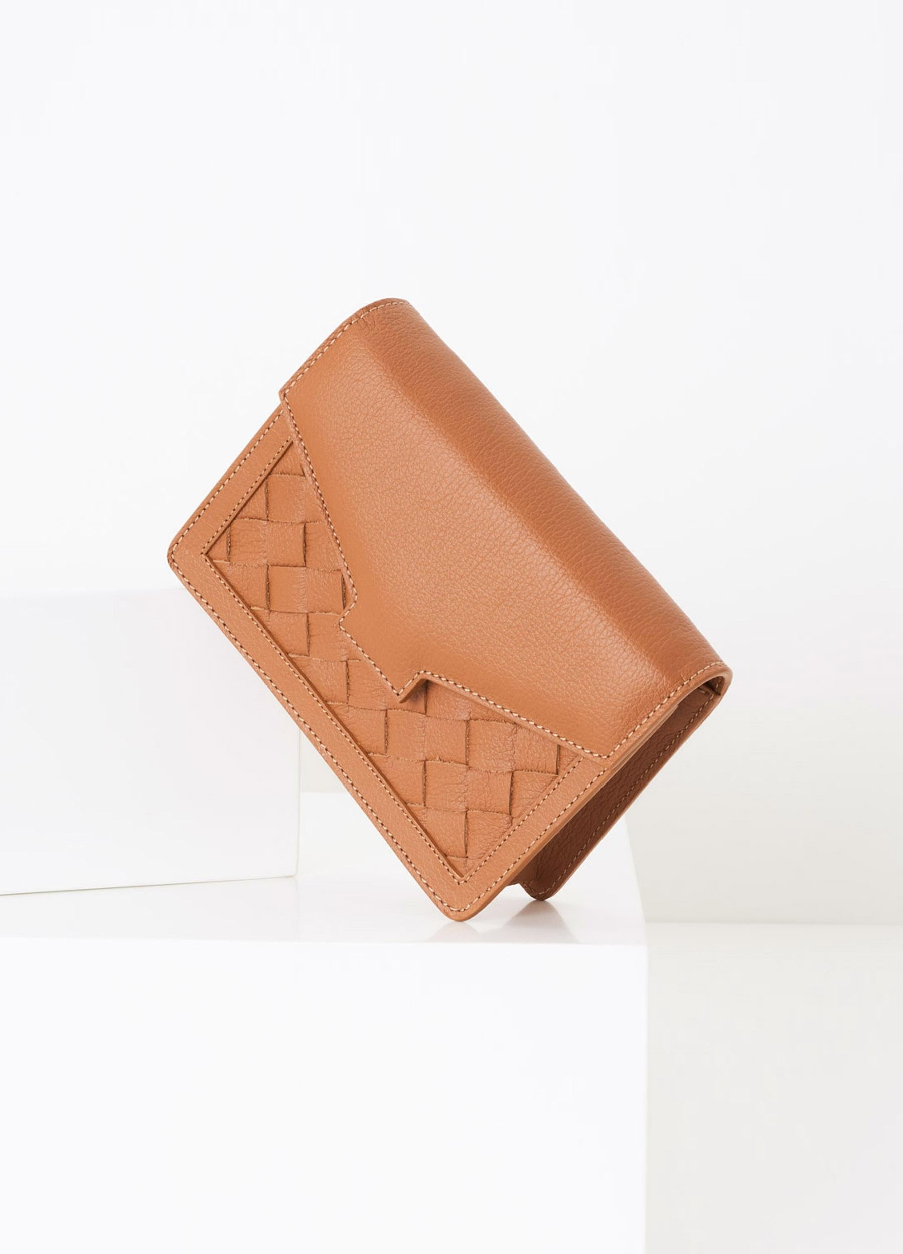Hilla shoulder bag foliage brown