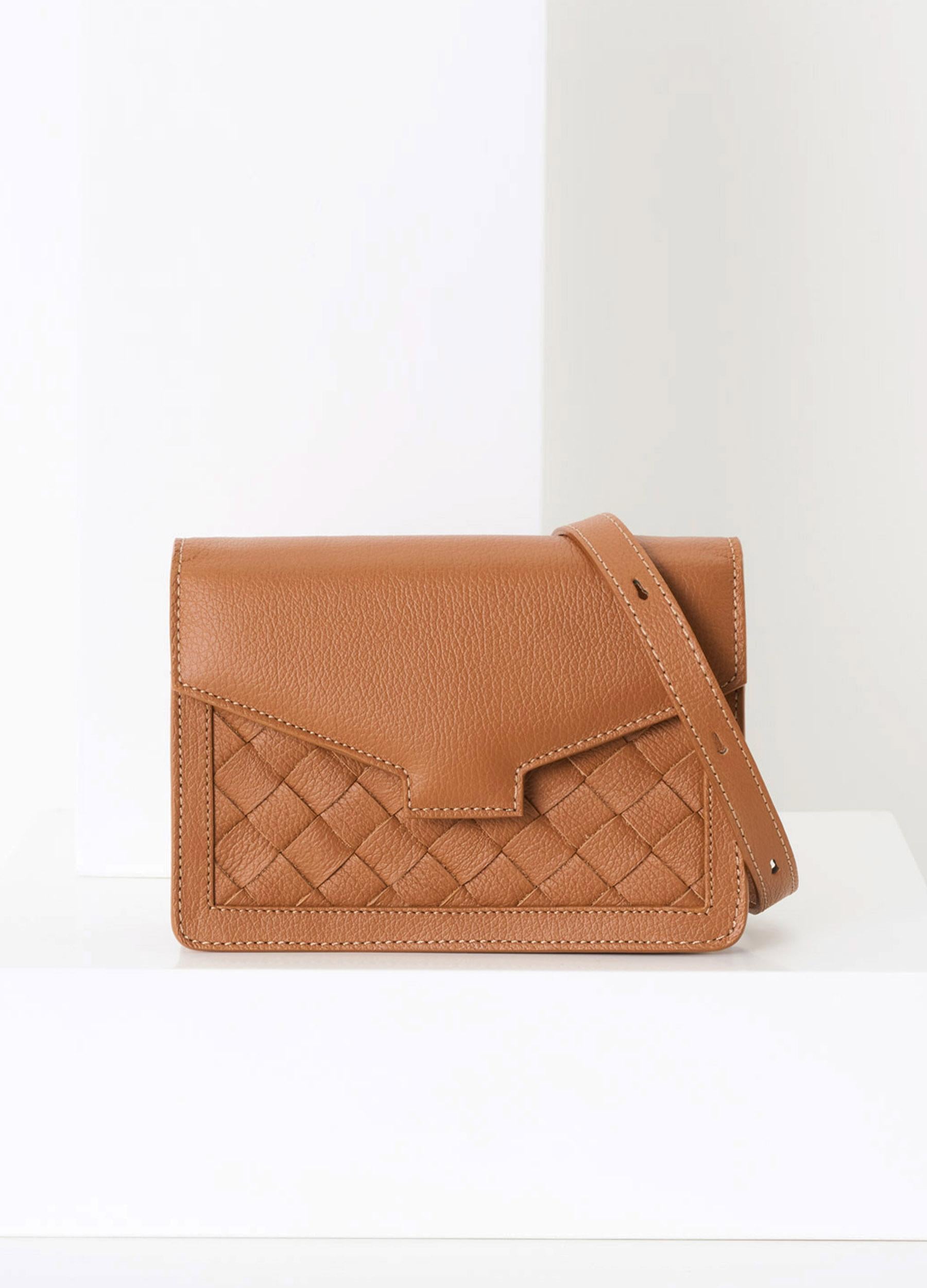 Hilla shoulder bag foliage brown