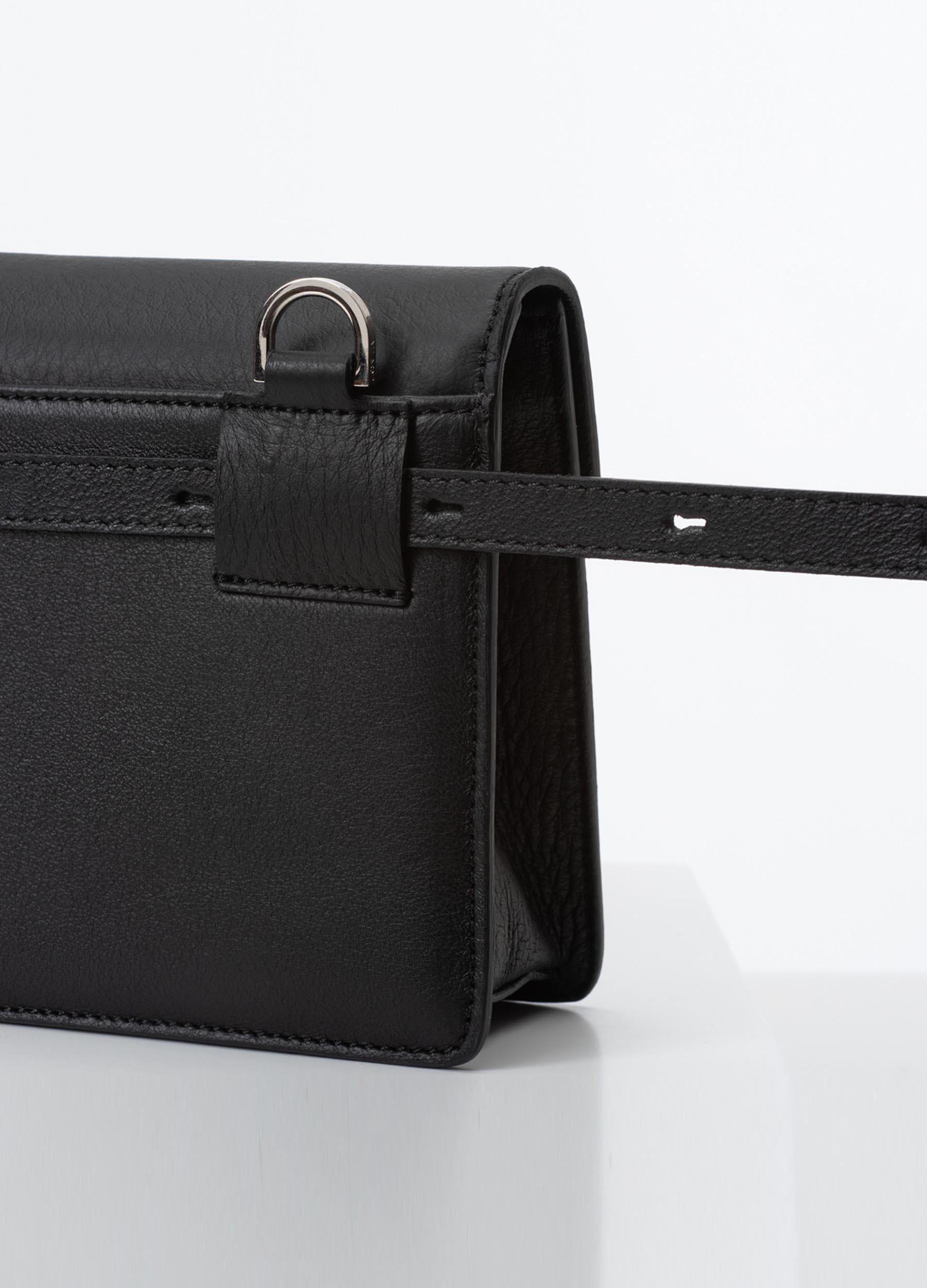 Kaiho shoulder bag black / silver