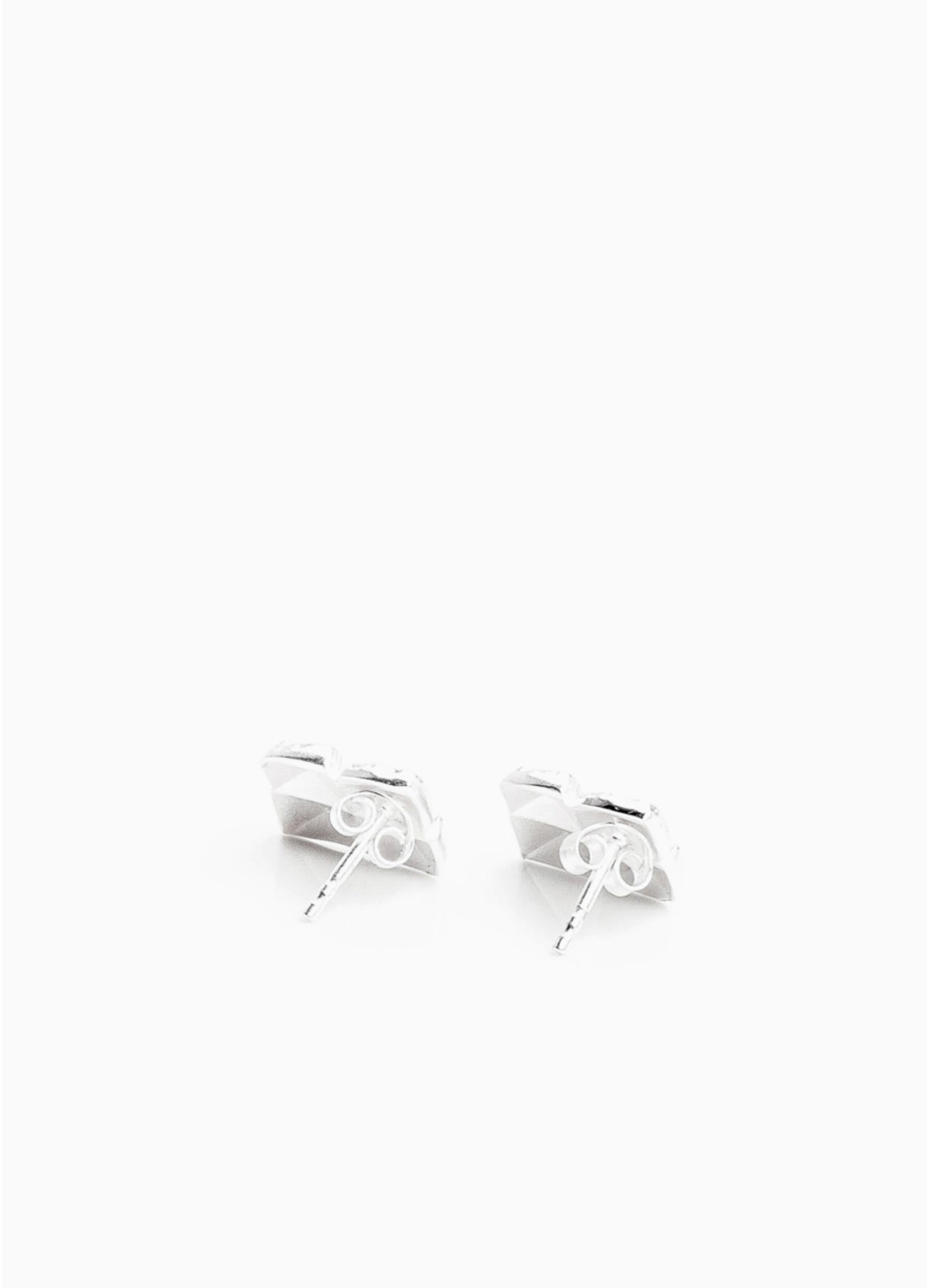 Pihka earrings small silver (sample)