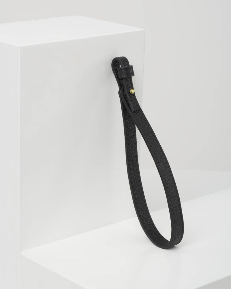 Rannelenkki/ avaimenperä - musta / kulta