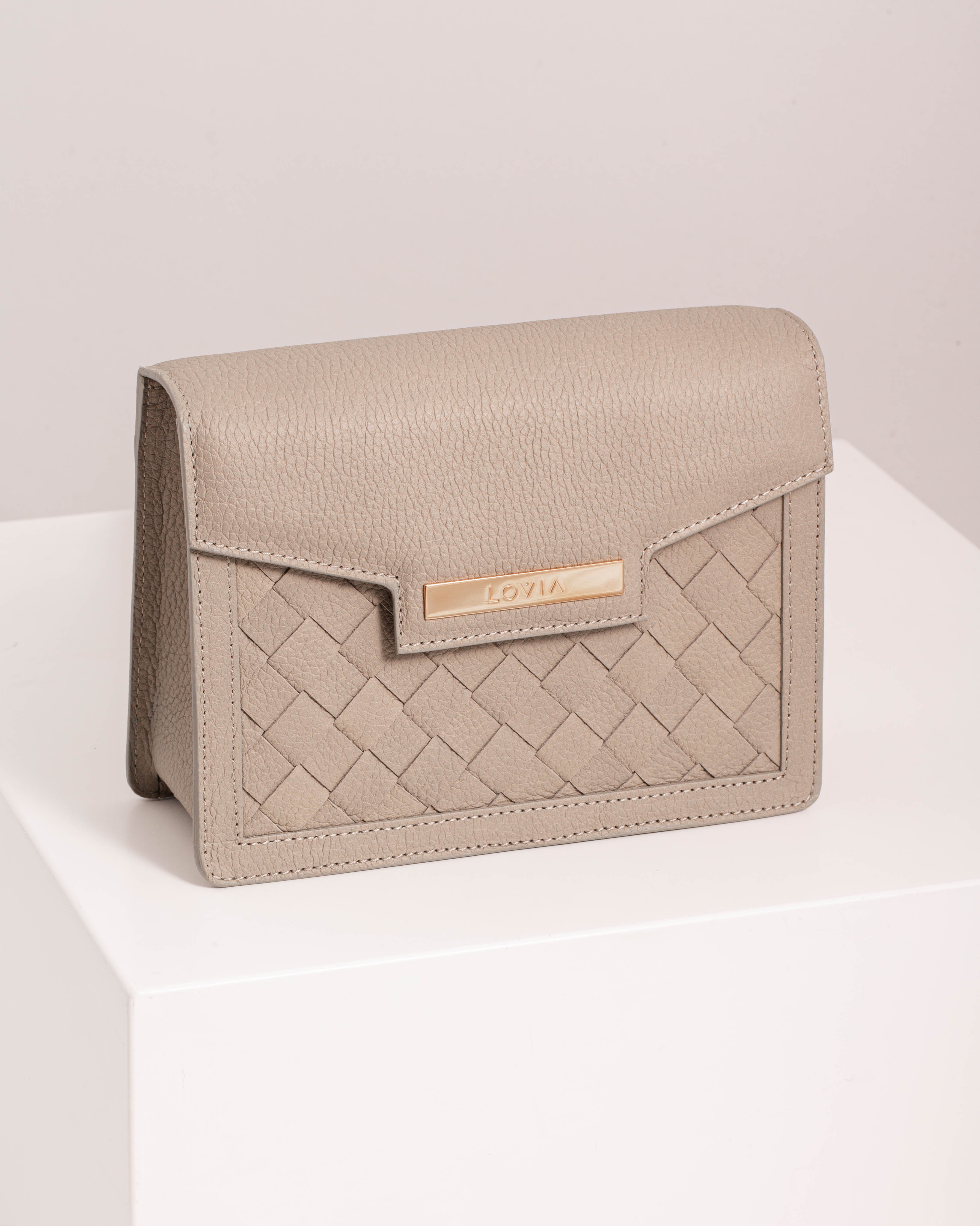 Kaiho shoulder bag dark ivory