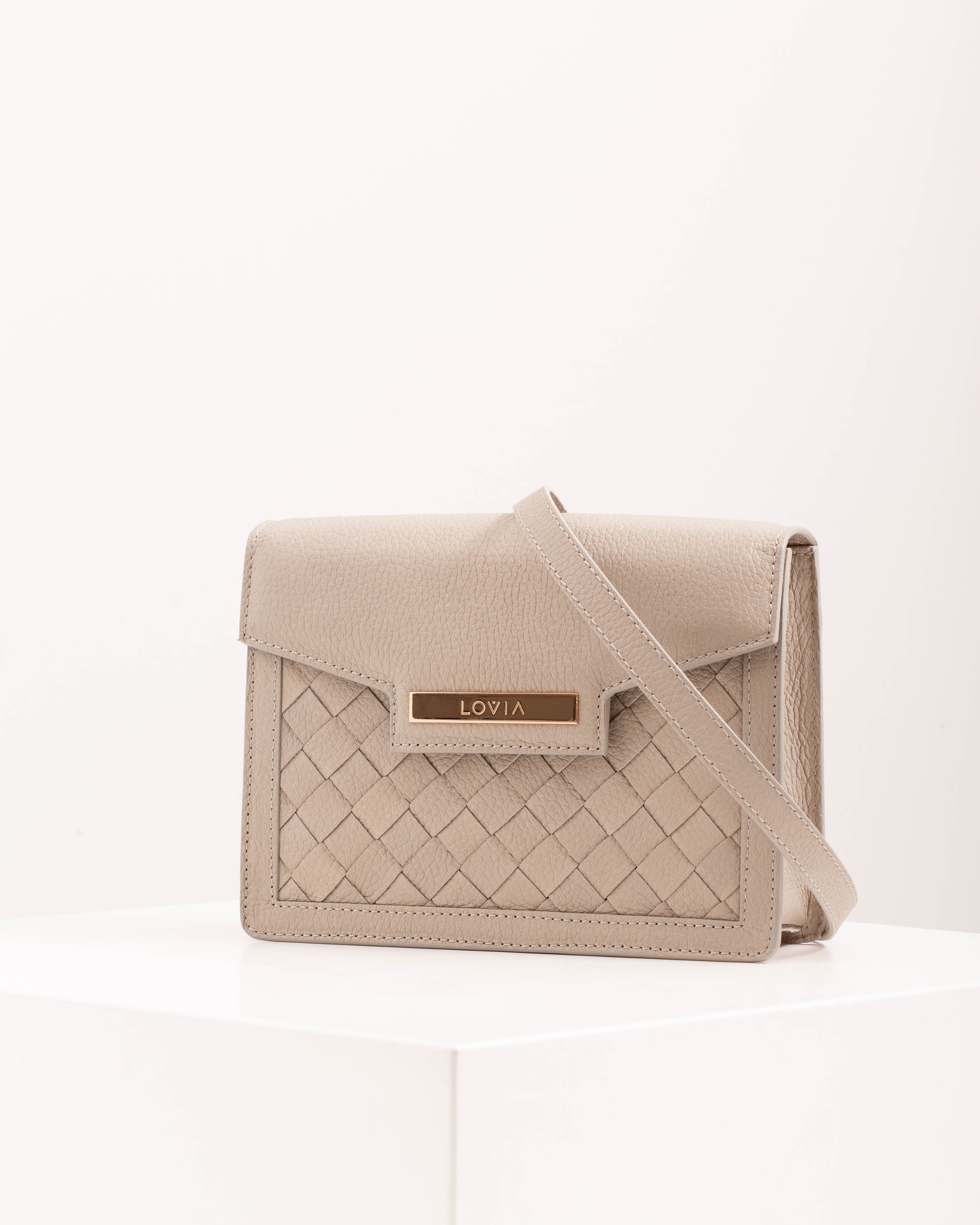 Kaiho shoulder bag dark ivory