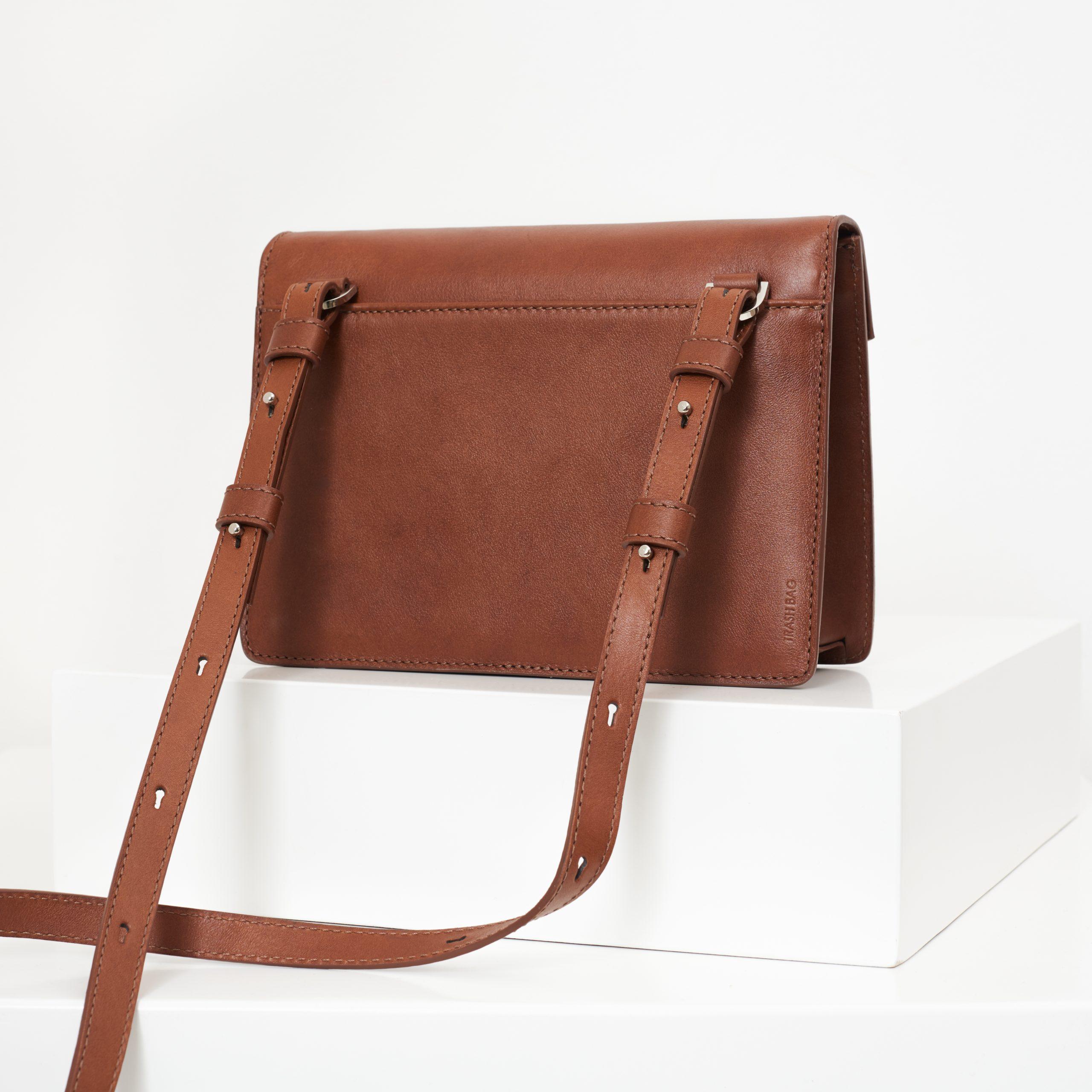 Kaiho crossbody-laukku ruskea tuohi