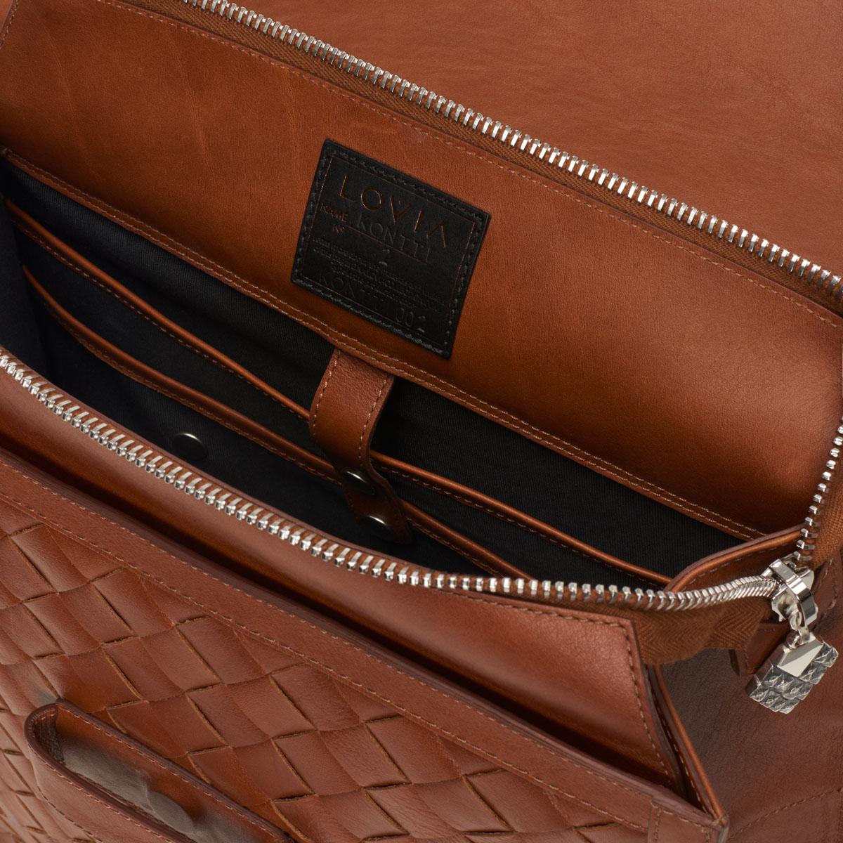 Container backpack brown (sample)