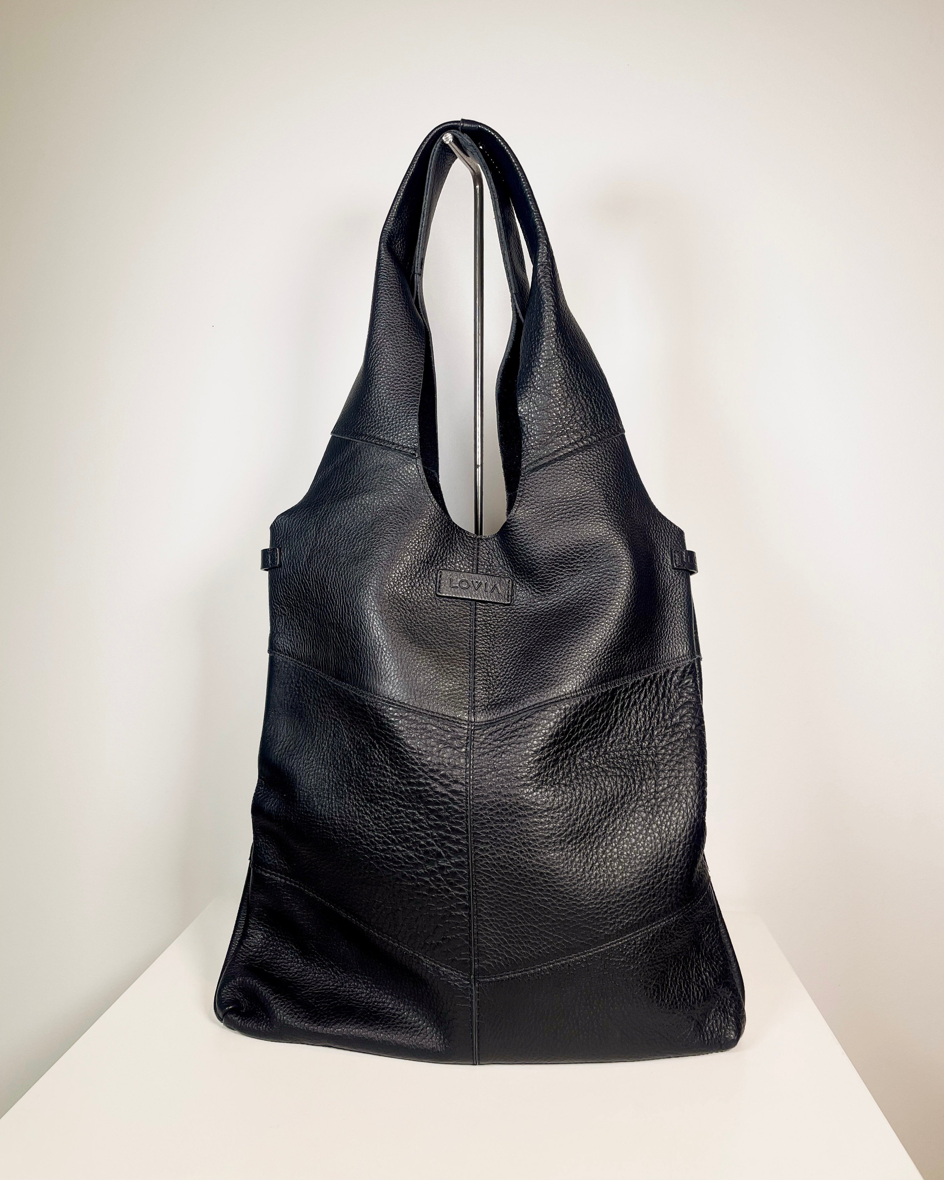 Moss shoulder bag black (sample)