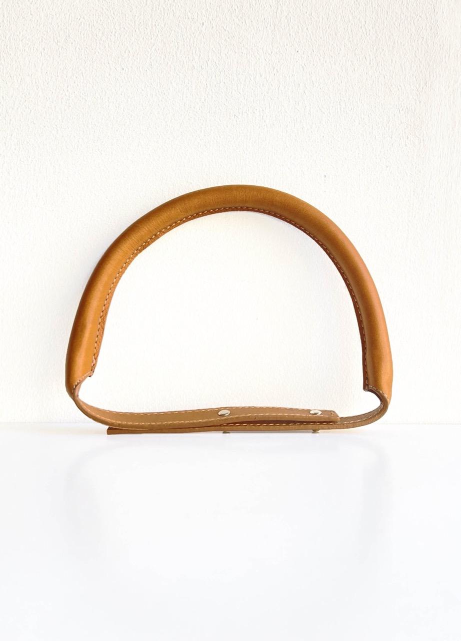 Hilla bag handle, chestnut