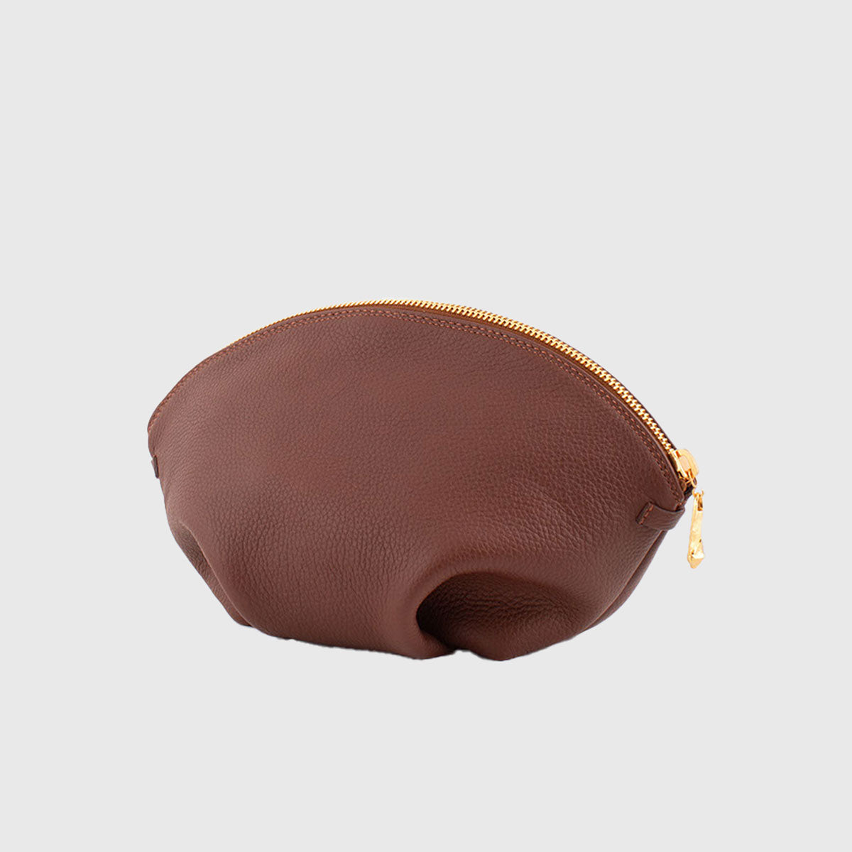 NUPPU big toiletry bag brown elk leather