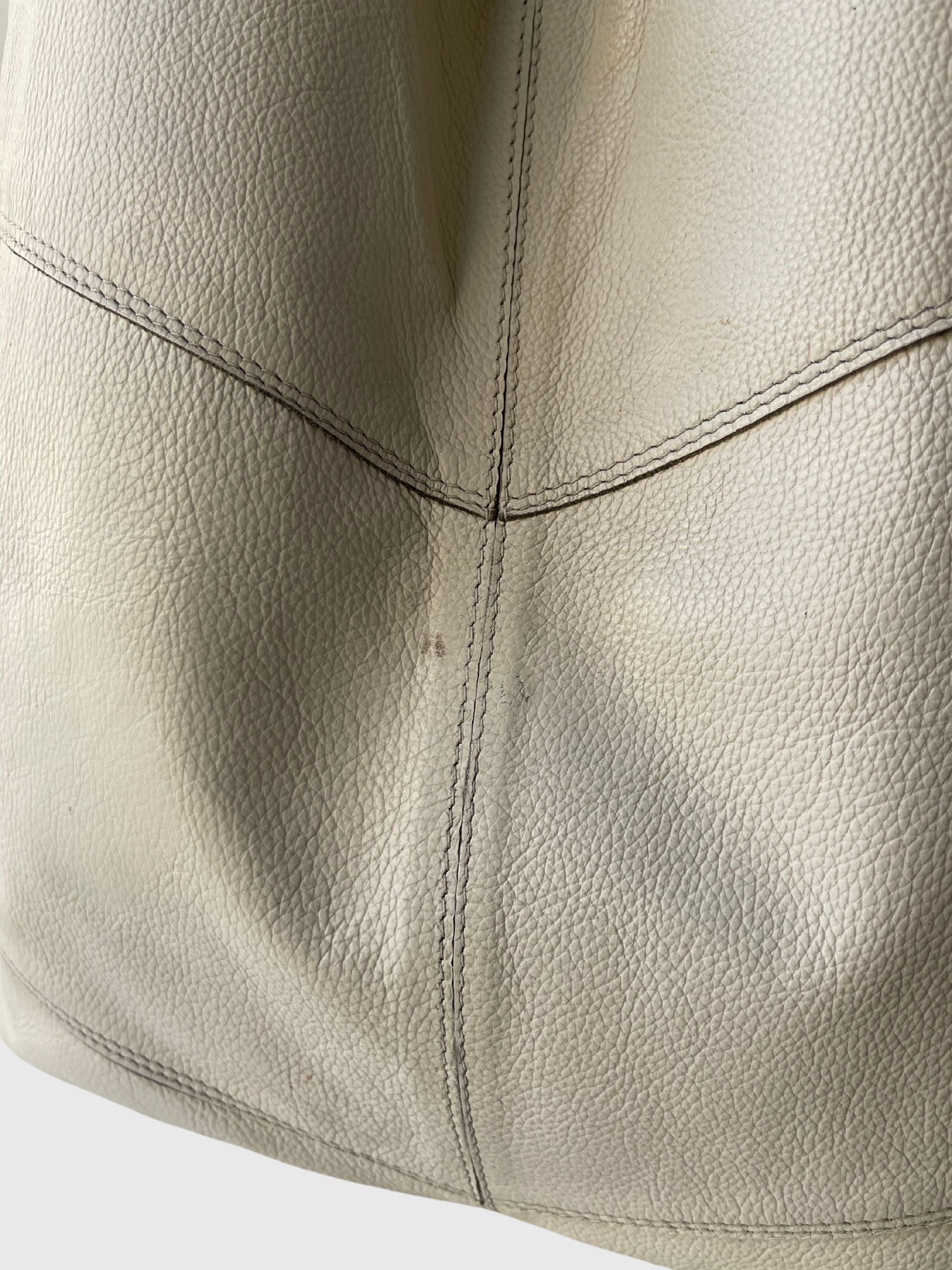 Sammal olkalaukku light taupe Preloved