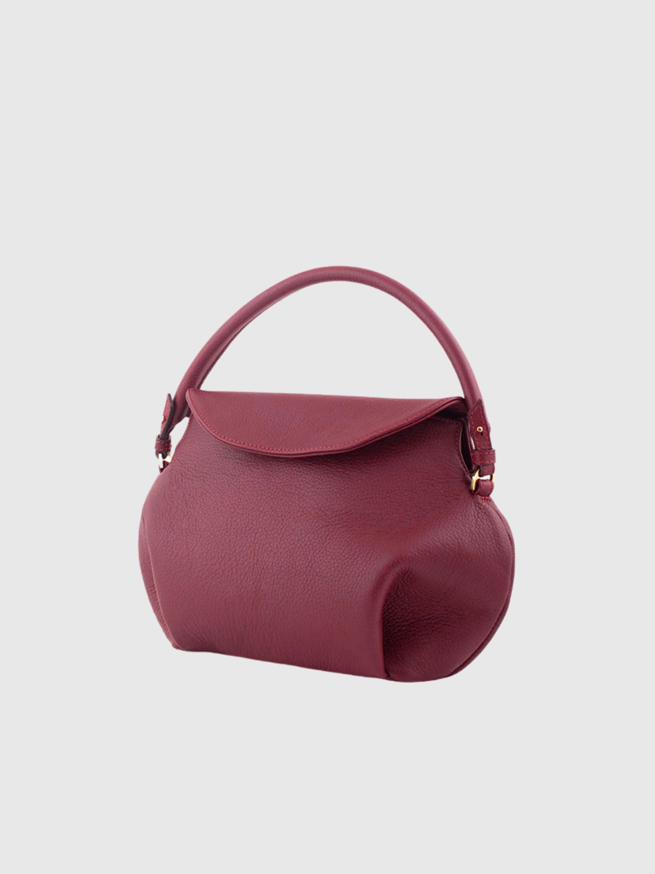 Ansa Crossbody-laukku viininpunainen