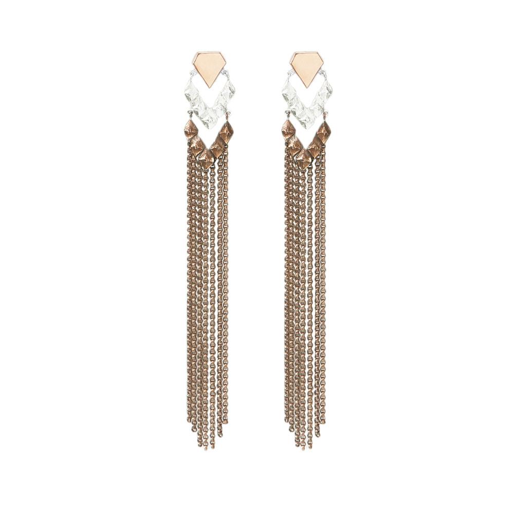 Cone Double Cone Earrings Multicolour Sample