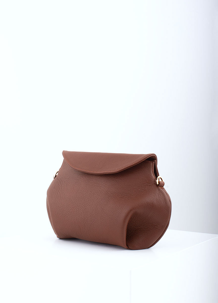 Ansa crossbody bag nordic brown