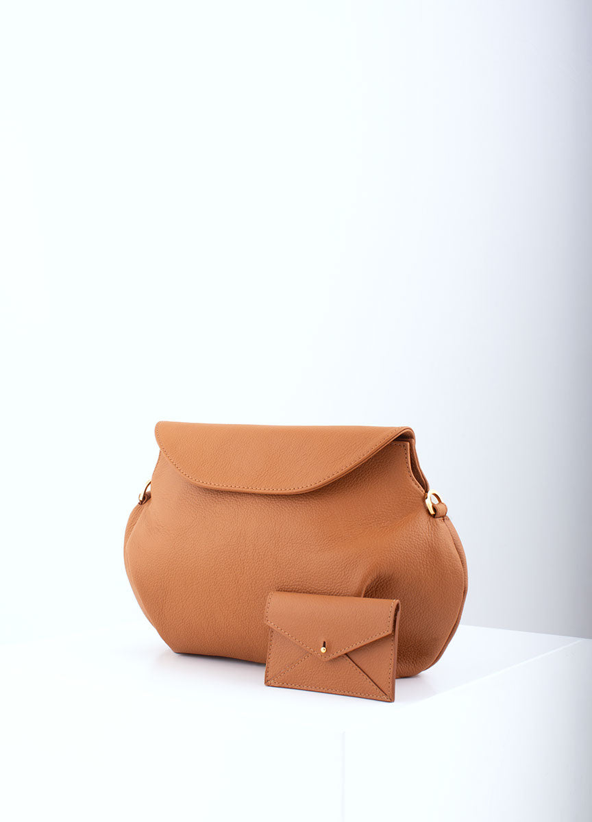 Ansa Crossbody-laukku ruska
