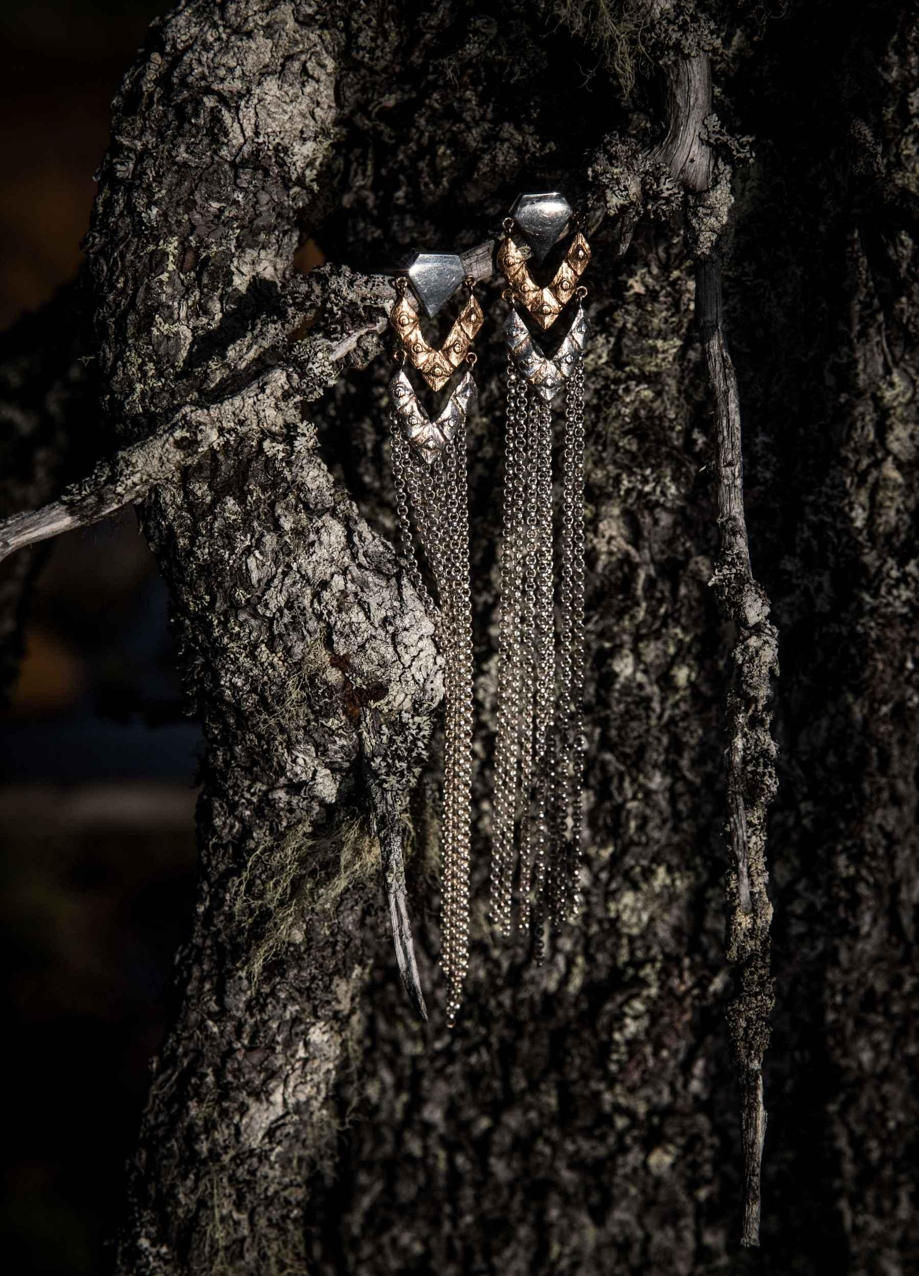 Havu Double Cone Earrings