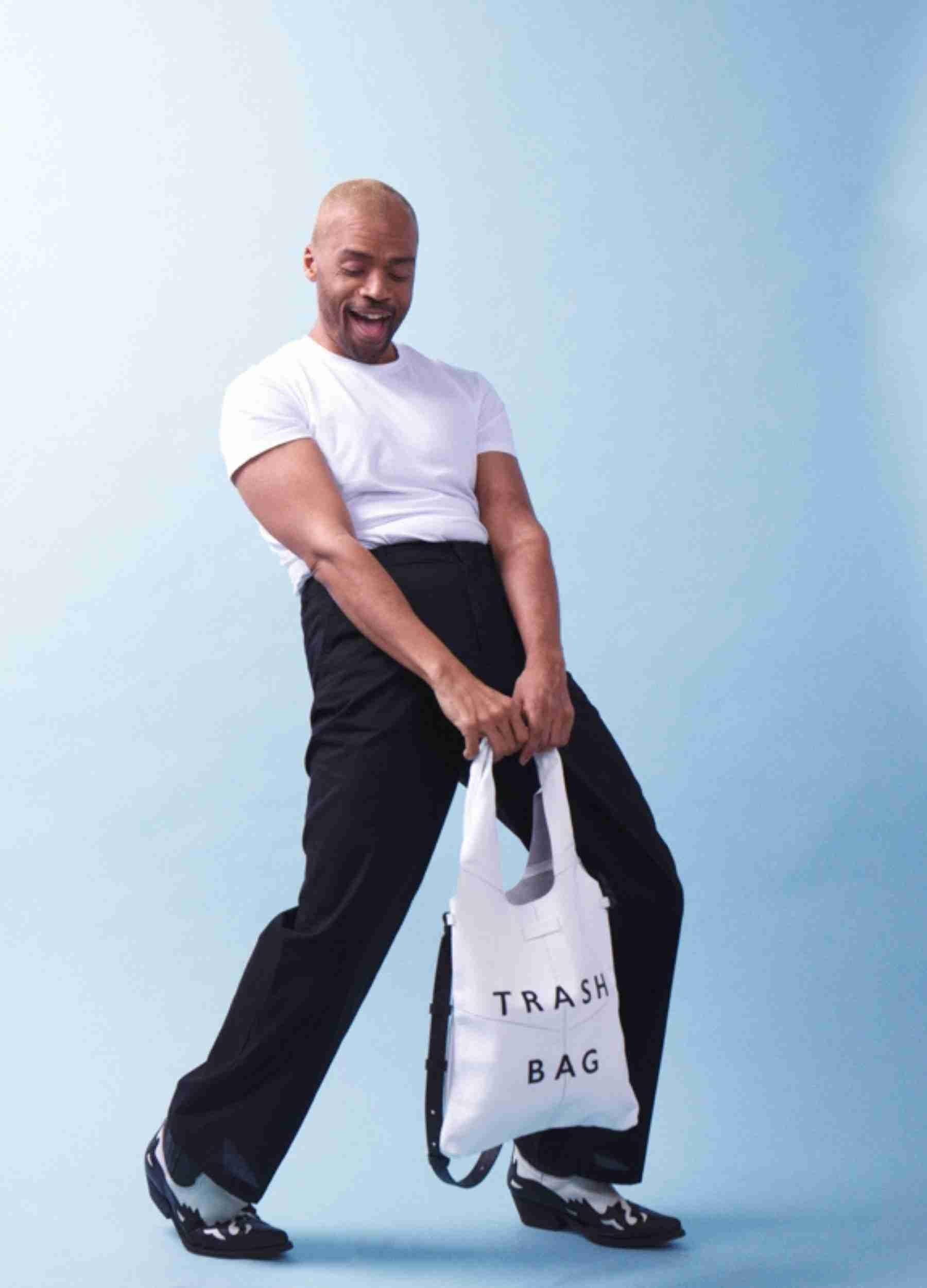 Sammal Trash bag Slouch Tote