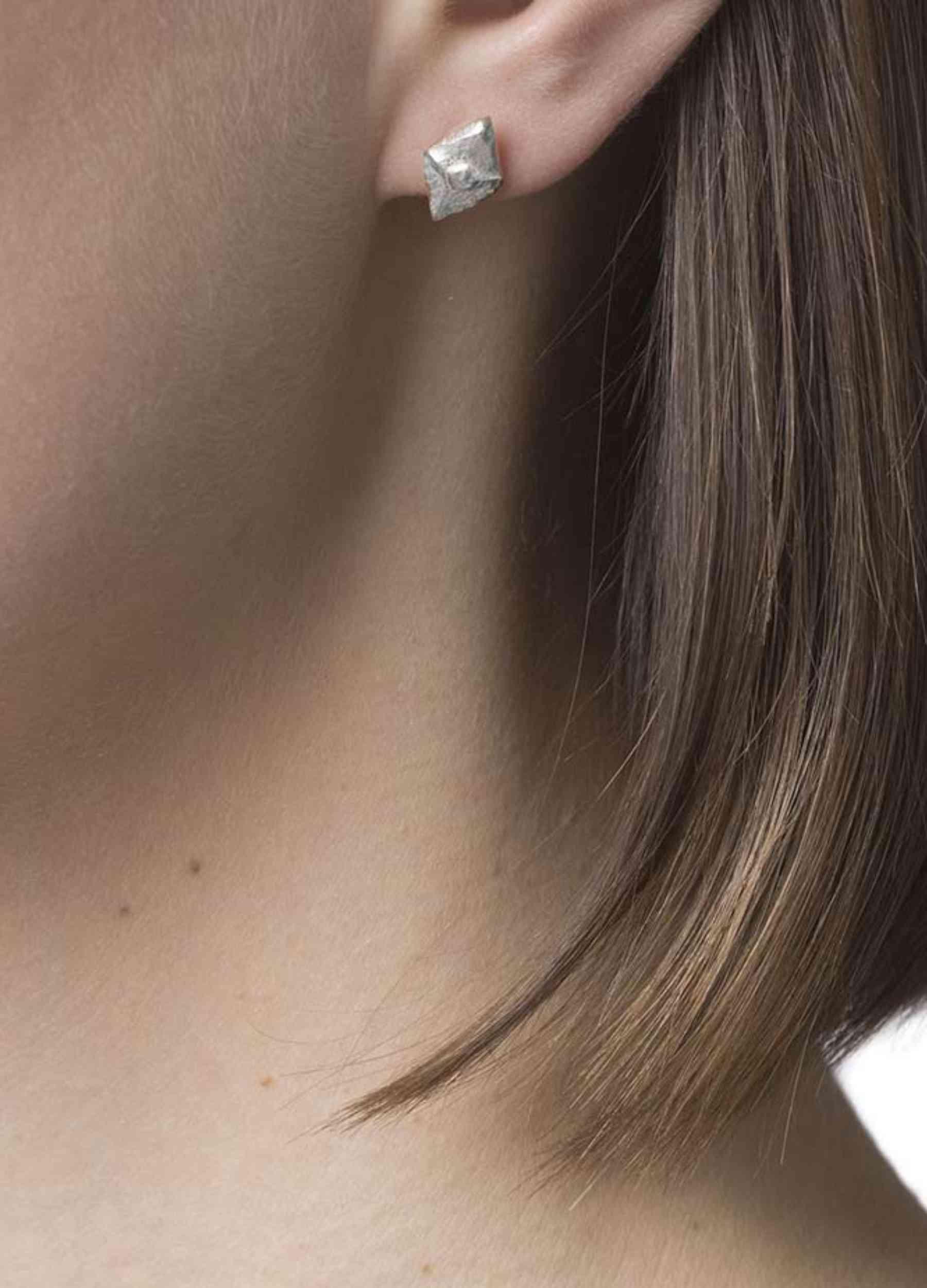Kaarna earrings silver (sample)