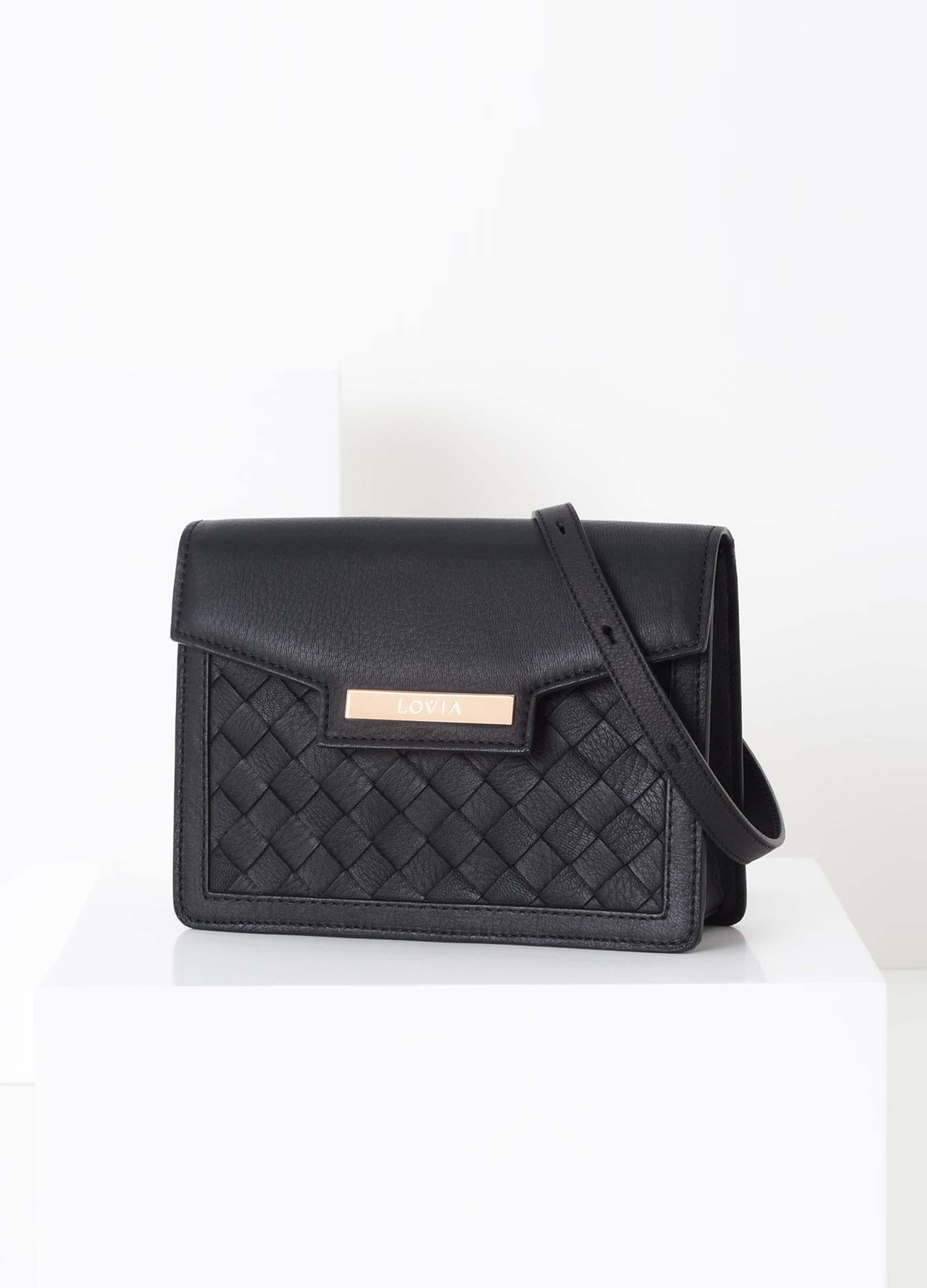Kaiho shoulder bag Black / gold