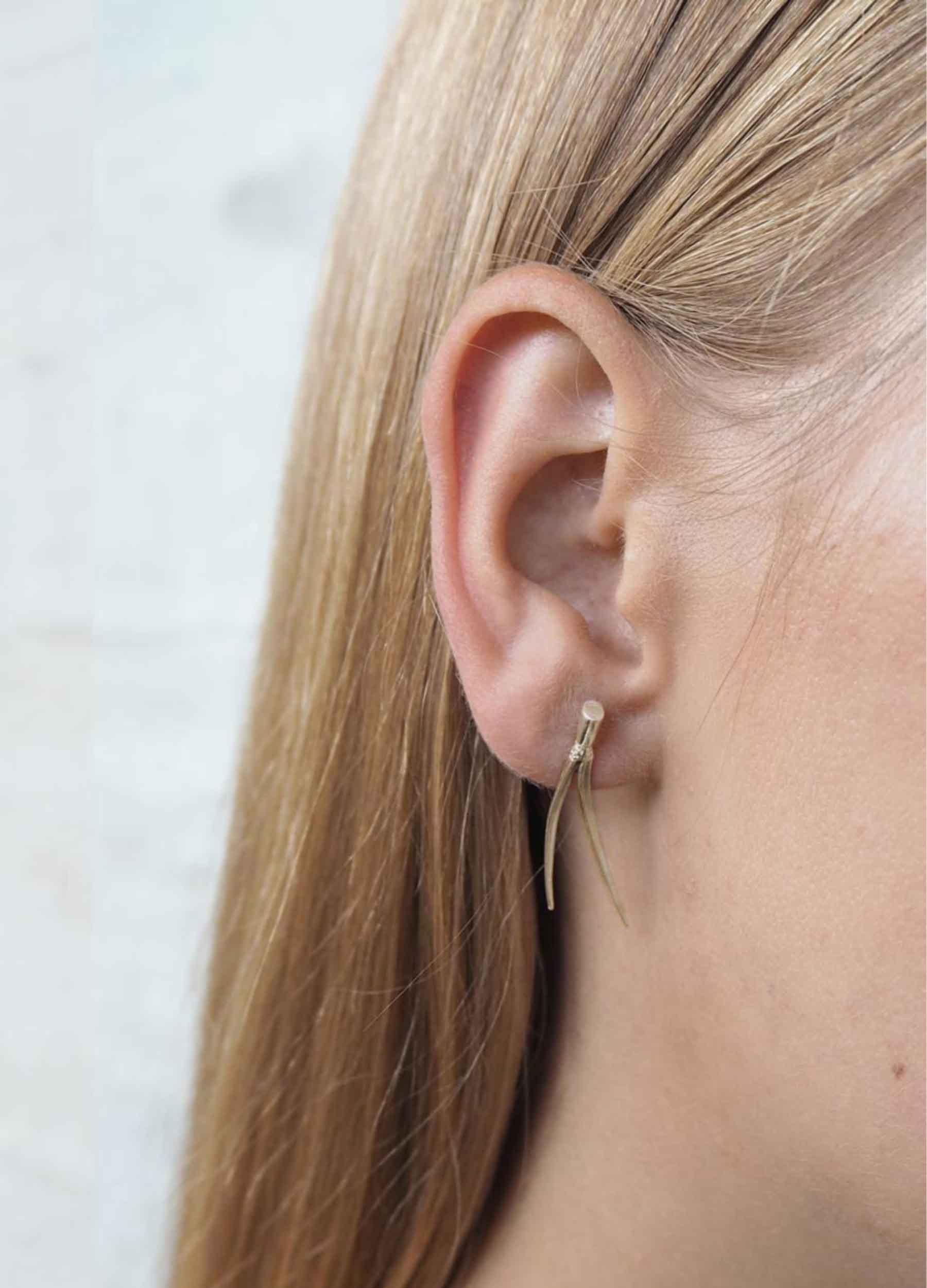 Petäja earrings bronze (sample)