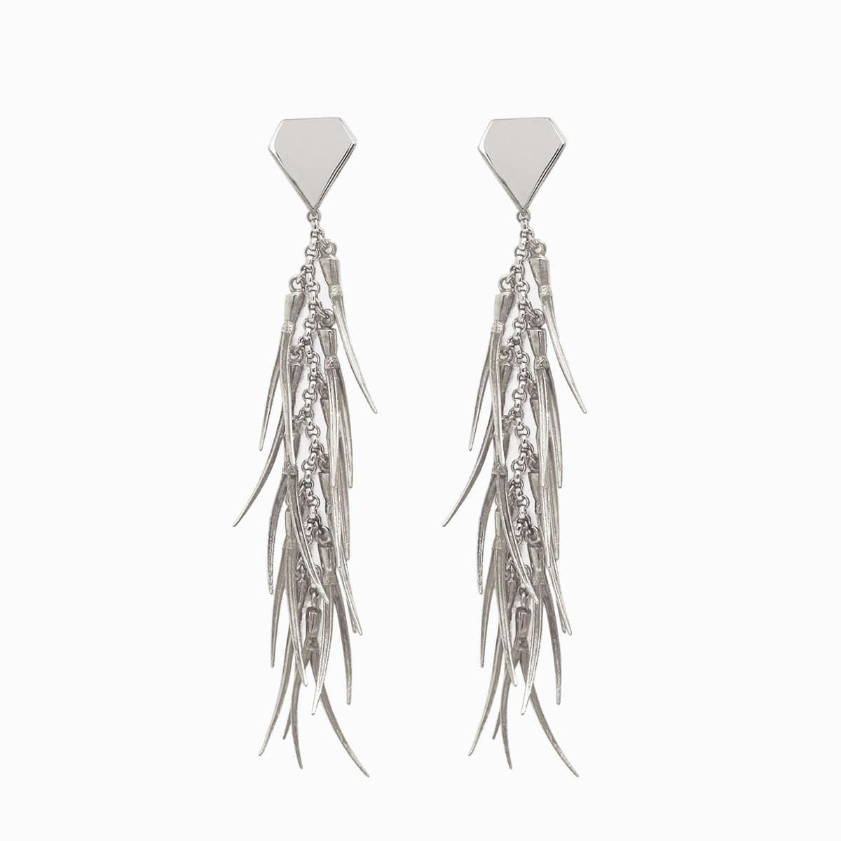 Petäjä Fringe korvakorut uniikki sample