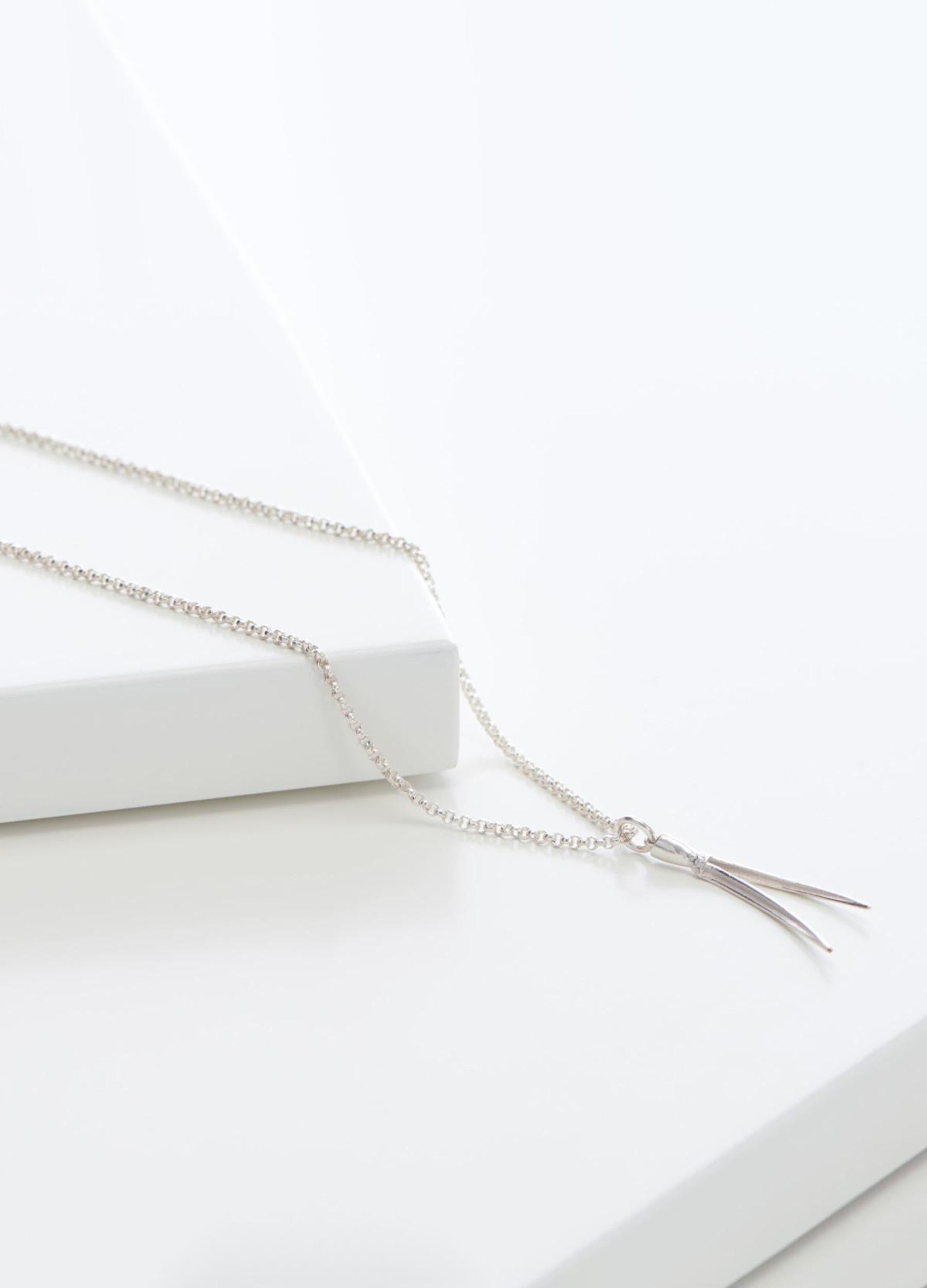 Petäjä necklace silver (sample)