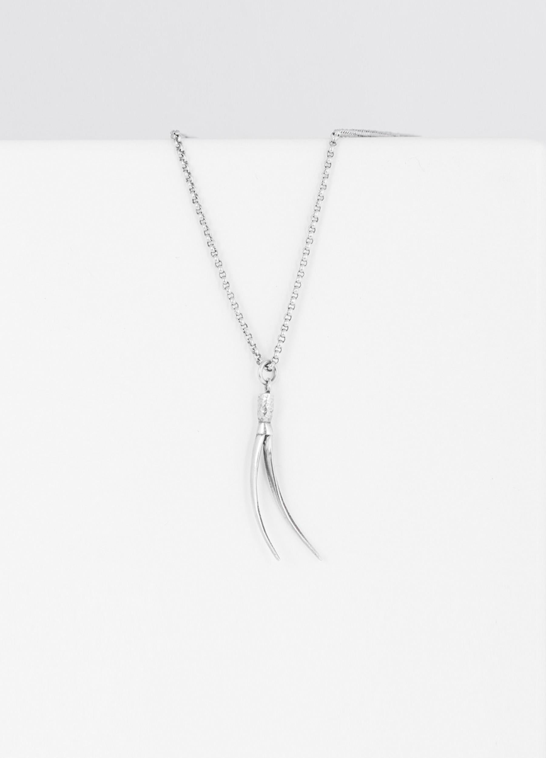 Petäjä necklace silver (sample)