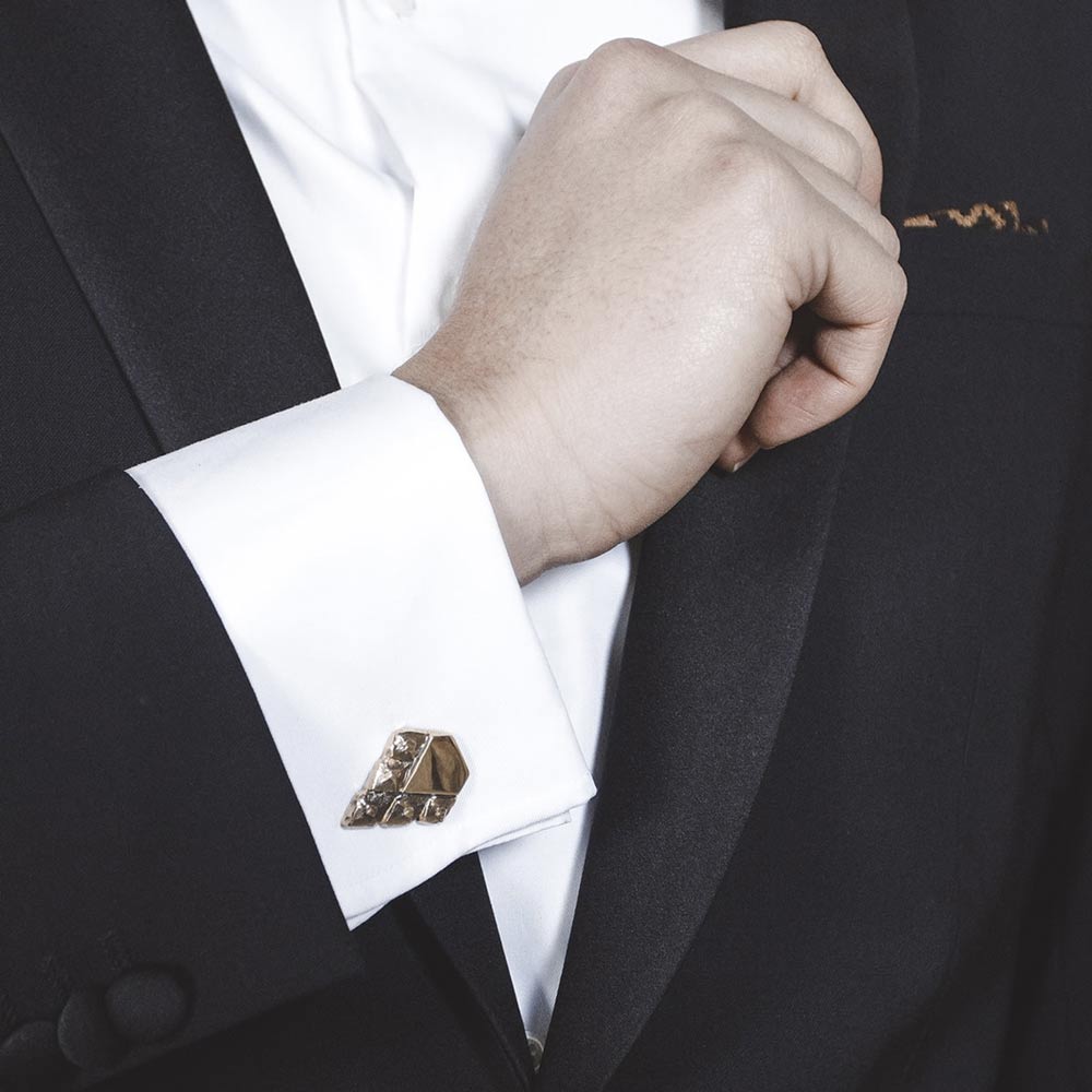 Pihka cufflinks silver (sample)