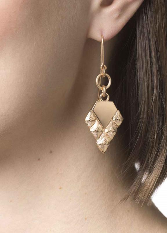 Lovia - Pihka Hook Earrings Rose Gold
