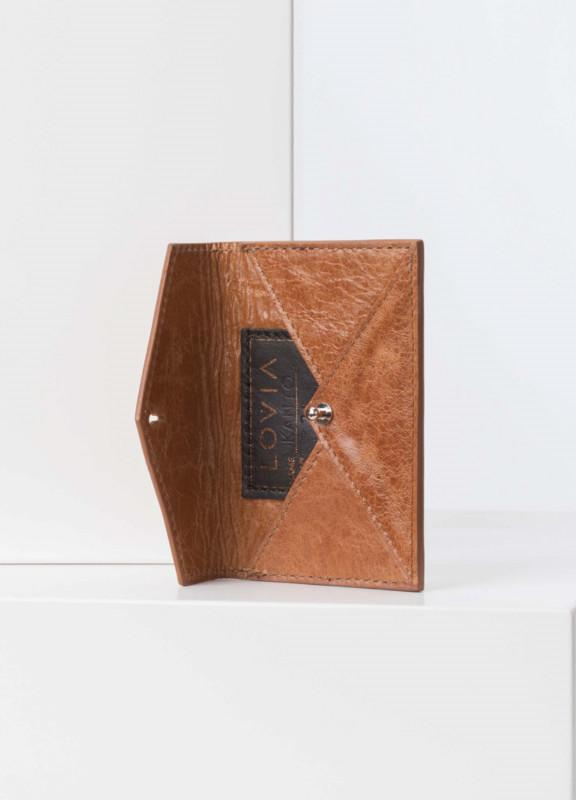 Lovia - Kanto Card Holder Antique Brown