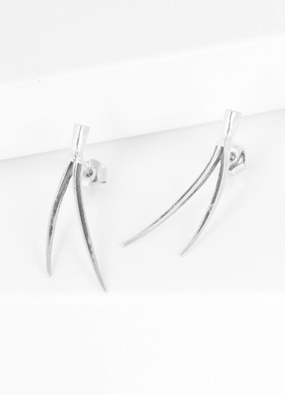 Lovia - Petäjä Earrings Silver