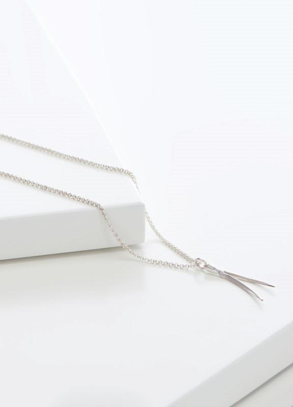 Lovia - Petäjä Long Necklace Silver