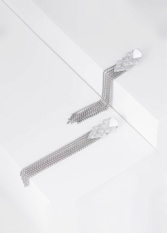 Lovia - Havu Double Cone Earrings Silver