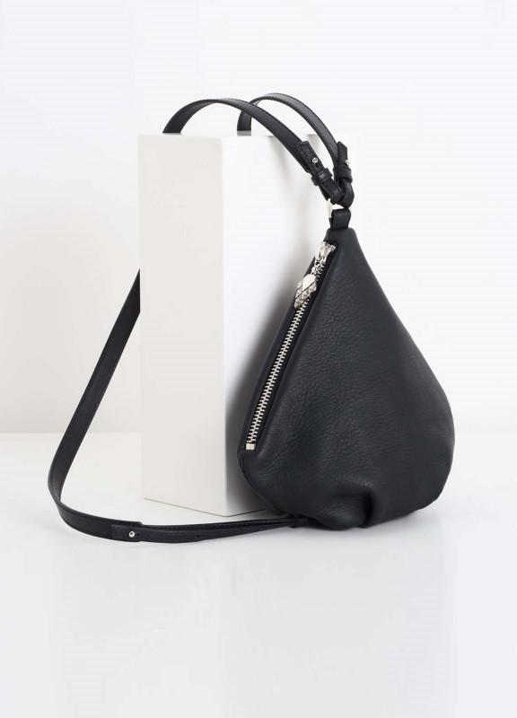 Lovia - Käpy Pouch Bag Black Silver & Backpack Straps