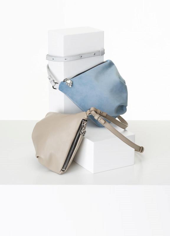 Lovia - Käpy Pouch Bag Light Clay & Light Blue