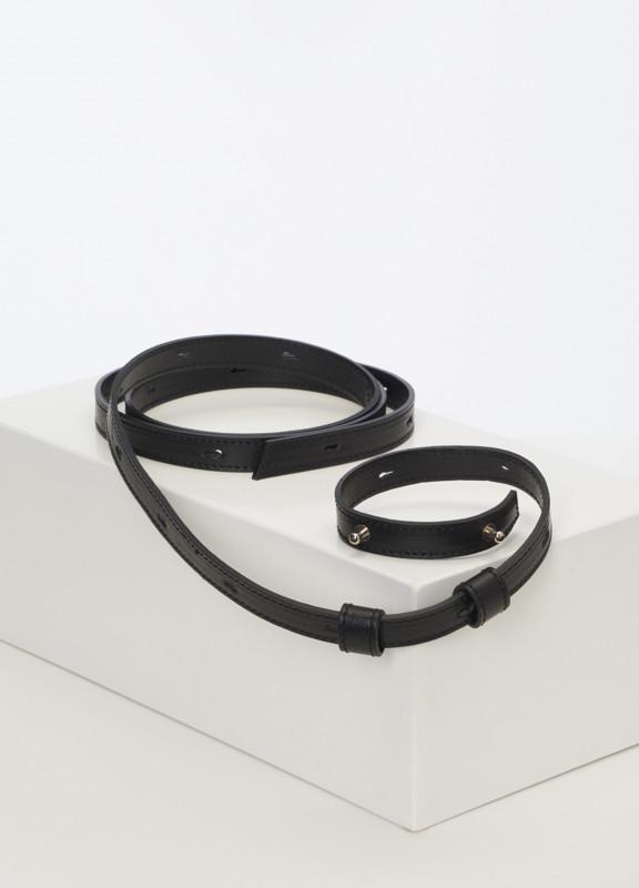 Lovia - Belt Bag strap black silver